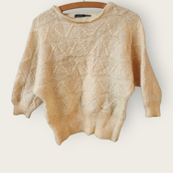 Vintage Jeanne Pierre Mohair Blend Sweater Sz M - Picture 2 of 5